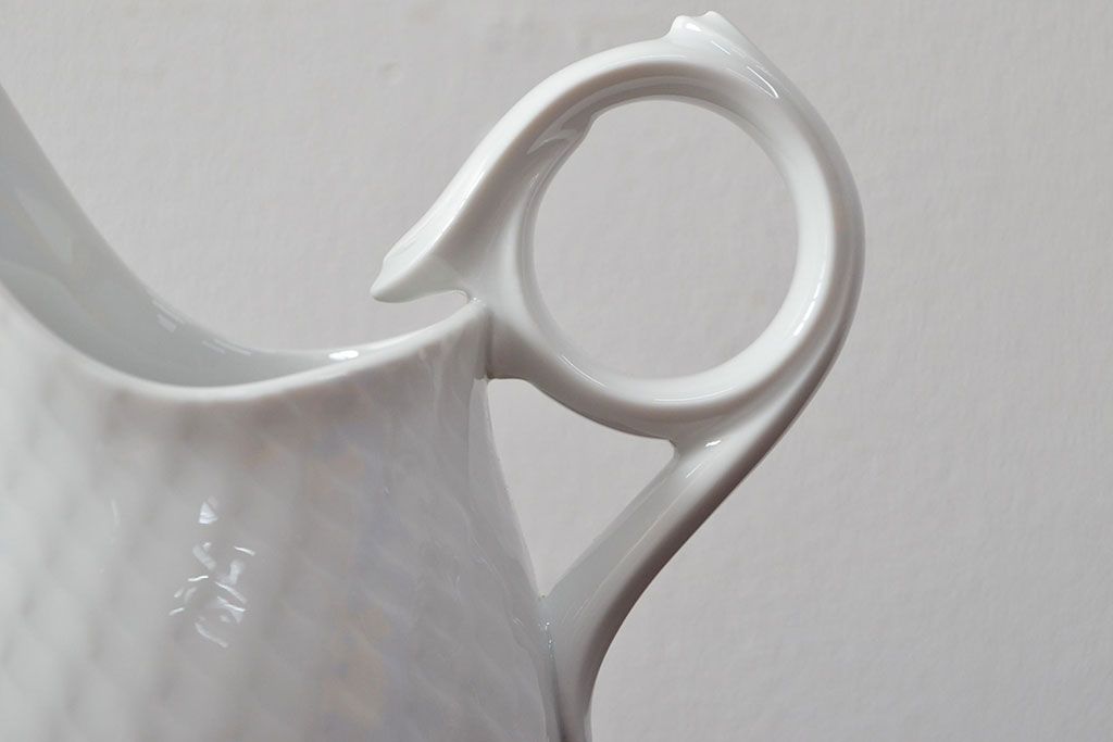 Meissen　マイセン　波の戯れ　ピッチャーなど5点セット(カップ&ソーサー、サラダボウル、洋食器)(R-052293)