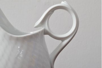 Meissen　マイセン　波の戯れ　ピッチャーなど5点セット(カップ&ソーサー、サラダボウル、洋食器)(R-052293)