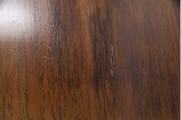 和製アンティーク　梅に鶯彫刻　凝ったつくりと彫刻が素晴らしい唐木ネストテーブル(飾り台、サイドテーブル)(R-052300)