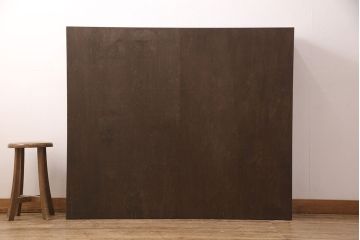 ラフジュ工房オリジナル　ヒノキ材　シンプルなデザインが魅力のマス目棚(ロッカー、収納棚、本棚、飾り棚)(R-052304)