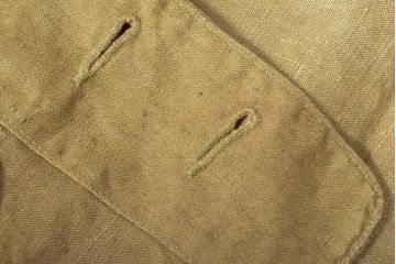 当時物　旧日本海軍　予科練三種軍衣　上下セット(ズボン、袴、軍服)(R-052319)