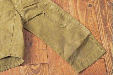 当時物　旧日本海軍　予科練三種軍衣　上下セット(ズボン、袴、軍服)(R-052319)