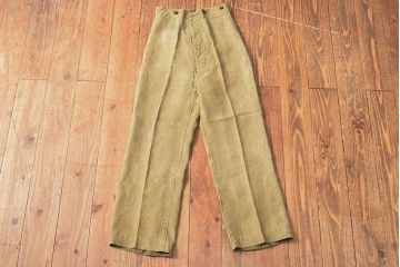 当時物　旧日本海軍　予科練三種軍衣　上下セット(ズボン、袴、軍服)(R-052319)