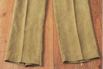 当時物　旧日本海軍　予科練三種軍衣　上下セット(ズボン、袴、軍服)(R-052319)