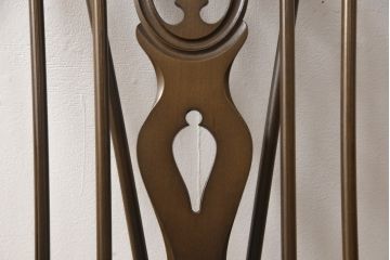 中古美品　ERCOL(アーコール)　上品な花柄が素敵な1人掛けソファ(ラウンジチェア、アームチェア、椅子、1シーターソファ)(R-052324)