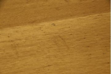 中古　デンマーク輸入家具　オーク材　大きなサイズで広々使える、スタイリッシュなダイニングテーブル(食卓、作業台、北欧)(R-052336)