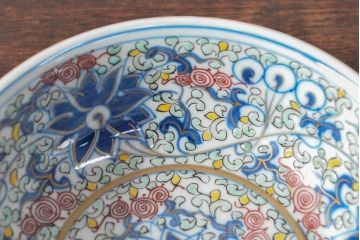 大清光緒年製 色絵染付 深鉢3点(深皿、伊万里、中国?)(R-052341)