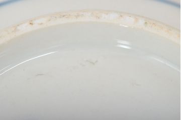 大清光緒年製　色絵染付　深鉢3点(深皿、伊万里、中国?)(R-052343)