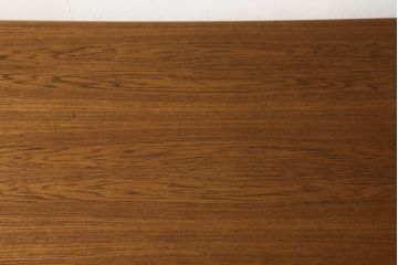 デンマークビンテージ　チーク材　シンプルなデザインが取り入れやすいダイニングテーブル(エクステンションテーブル、ドローリーフテーブル、食卓、ヴィンテージ)(R-052358)