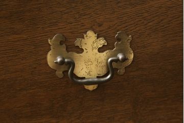 中古　超美品　横浜ダニエル(daniel)　上品な佇まいが大人空間を演出してくれるワードローブ(横浜クラシック家具、洋服タンス、衣装箪笥)(R-052361)