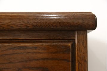 中古美品　カントリーハウス　秋山木工　シンプルな中にもつくりの良さが伺えるサイドボード(キャビネット、引き出し、リビングボード)(R-052368)