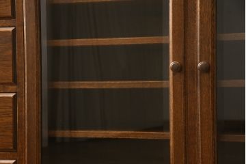中古美品　カントリーハウス　秋山木工　シンプルな中にもつくりの良さが伺えるサイドボード(キャビネット、引き出し、リビングボード)(R-052368)