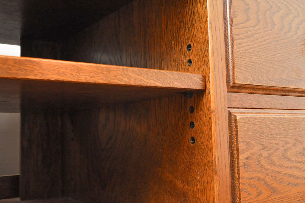 中古　三越家具(現カントリーハウス)　Brugge(ブルージュ)　美品!!　幅2500mm　特注品のコンセント付き大型テレビボード　(R-052377)