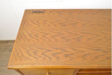 中古　三越家具(現カントリーハウス)　Brugge(ブルージュ)　美品!!　幅2500mm　特注品のコンセント付き大型テレビボード　(R-052377)