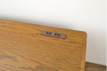 中古　三越家具(現カントリーハウス)　Brugge(ブルージュ)　美品!!　幅2500mm　特注品のコンセント付き大型テレビボード　(R-052377)