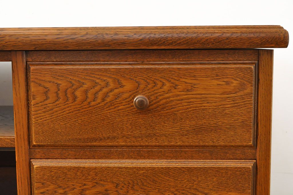 中古　三越家具(現カントリーハウス)　Brugge(ブルージュ)　美品!!　幅2500mm　特注品のコンセント付き大型テレビボード　(R-052377)