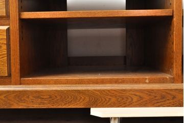 中古　三越家具(現カントリーハウス)　Brugge(ブルージュ)　美品!!　幅2500mm　特注品のコンセント付き大型テレビボード　(R-052377)