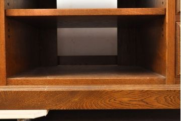 中古　三越家具(現カントリーハウス)　Brugge(ブルージュ)　美品!!　幅2500mm　特注品のコンセント付き大型テレビボード　(R-052377)
