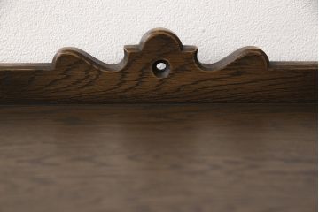 中古美品　永田良介商店　扉の幾何学模様が印象的なサイドチェスト(サイドテーブル、ナイトテーブル、キャビネット)(R-052391)