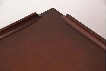 中古美品　神戸洋家具　メープル不二屋　細部まで凝った造りが美しいワゴン(キッチンワゴン、キャスターワゴン、サイドテーブル)(R-052393)
