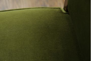 中古　神戸洋家具　メープル不二屋　シックな色合いが素敵なデスクチェア(椅子、ダイニングチェア)(R-052399)