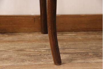 イギリスアンティーク　シンプルな中にも洗練された美しさのあるベントウッドチェア(板座チェア、椅子)(R-052408)