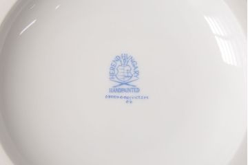 ヘレンド　ハンドペイント　花蝶文花瓶　38cm(HEREND、ハンガリー)(R-052414)