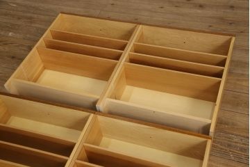 中古　カントリーハウス　秋山木工　シンプルで使い勝手のいいローチェスト(チェスト、引き出し、ローボード)(R-052423)