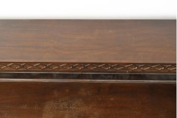 イギリスアンティーク　特大!　マホガニー材　バーズアイが特徴的なサイドボード(キャビネット、収納棚)(R-052424)