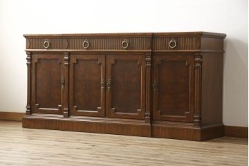 中古　DREXEL HERITAGE(ドレクセルヘリテイジ)　Cameo Classics(キャメオクラシックス)　エレガントな佇まいが魅力的なクリデンザ(クレデンザ、サイドボード、収納棚、キャビネット)(定価約115万円)(R-052425)