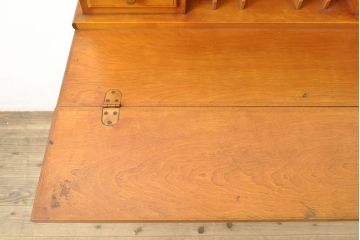 中古　横浜クラシック家具　ダニエル(daniel)　A-305　エレガントな佇まいが品の良さを高めるライティングデスク&チェアセット(定価約70万円)(ワークデスク、机、椅子)(R-052426)