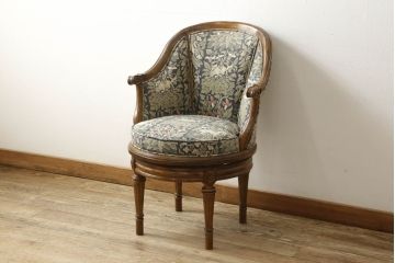 中古　DREXEL HERITAGE(ドレクセルヘリテイジ)　品のある佇まいが魅力的な回転チェア(アームチェア、デスクチェア、回転椅子)(R-052430)
