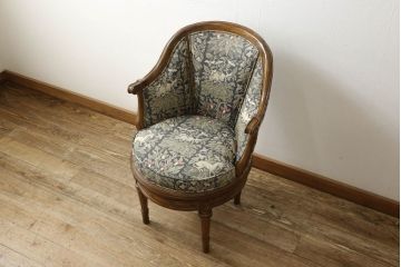 中古　DREXEL HERITAGE(ドレクセルヘリテイジ)　品のある佇まいが魅力的な回転チェア(アームチェア、デスクチェア、回転椅子)(R-052430)