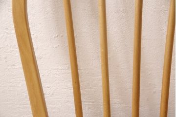 イギリスビンテージ　ERCOL(アーコール)　ナチュラルな雰囲気がかわいらしいフープバックチェア2脚セット(板座チェア、ダイニングチェア、ヴィンテージ)(R-052441)
