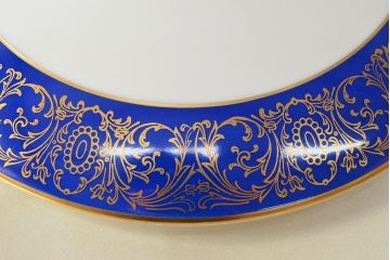 ドイツ　BAVARIA　TIRSCHENREUTH　チュリーンなど10点(スープ皿、オーバルプレート、キャセロール、洋食器)(R-052447)