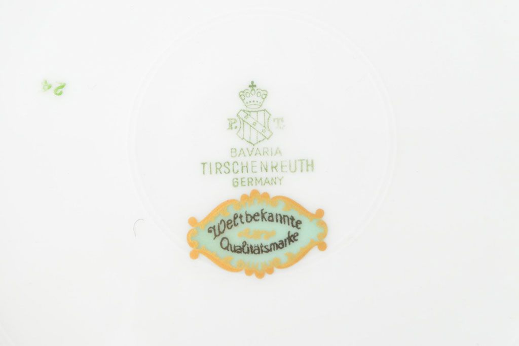 ドイツ　BAVARIA　TIRSCHENREUTH　チュリーンなど10点(スープ皿、オーバルプレート、キャセロール、洋食器)(R-052447)