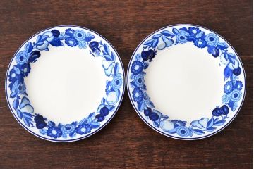 ROYAL COPENHAGEN　ロイヤルコペンハーゲン　FAJANCE　カップ&ソーサー2客(箱付き、洋食器)(R-052456)