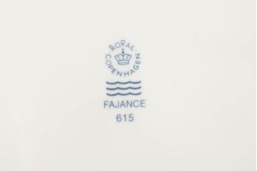 ROYAL COPENHAGEN　ロイヤルコペンハーゲン　FAJANCE　カップ&ソーサー2客(箱付き、洋食器)(R-052456)