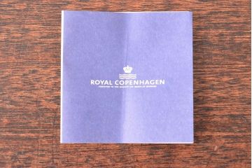 ROYAL COPENHAGEN　ロイヤルコペンハーゲン　FAJANCE　カップ&ソーサー2客(箱付き、洋食器)(R-052456)