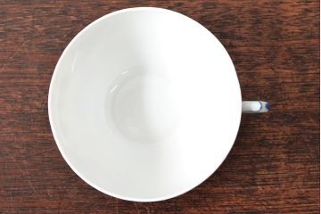 ROYAL COPENHAGEN　ロイヤルコペンハーゲン　ブルーフルーテッド　フルレース　カップ&ソーサー2客(洋食器)(定価88,000円)(R-052459)