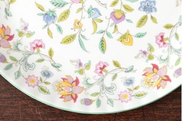 イギリス　MINTON(ミントン)　スープ皿など7点(ケーキプレート、スクエアプレート、洋食器)(R-052460)