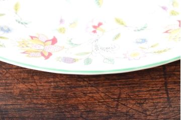 イギリス　MINTON(ミントン)　スープ皿など7点(ケーキプレート、スクエアプレート、洋食器)(R-052460)