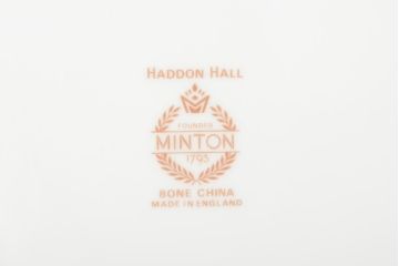 イギリス　MINTON(ミントン)　スープ皿など7点(ケーキプレート、スクエアプレート、洋食器)(R-052460)
