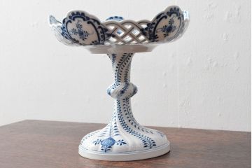 MEISSEN　マイセン　ブルーオニオン　コンポート(ケーキ皿、フルーツコンポート、洋食器、2級品)(R-052464)