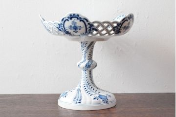 MEISSEN　マイセン　ブルーオニオン　コンポート(ケーキ皿、フルーツコンポート、洋食器、2級品)(R-052464)