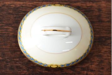 オールドノリタケ(日本陶器)　Noritake　ヤジロベー印　ポット・シュガー・クリーマー3点(洋食器)(R-052467)