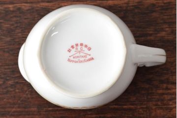 オールドノリタケ(日本陶器)　Noritake　ヤジロベー印　ポット・シュガー・クリーマー3点(洋食器)(R-052467)
