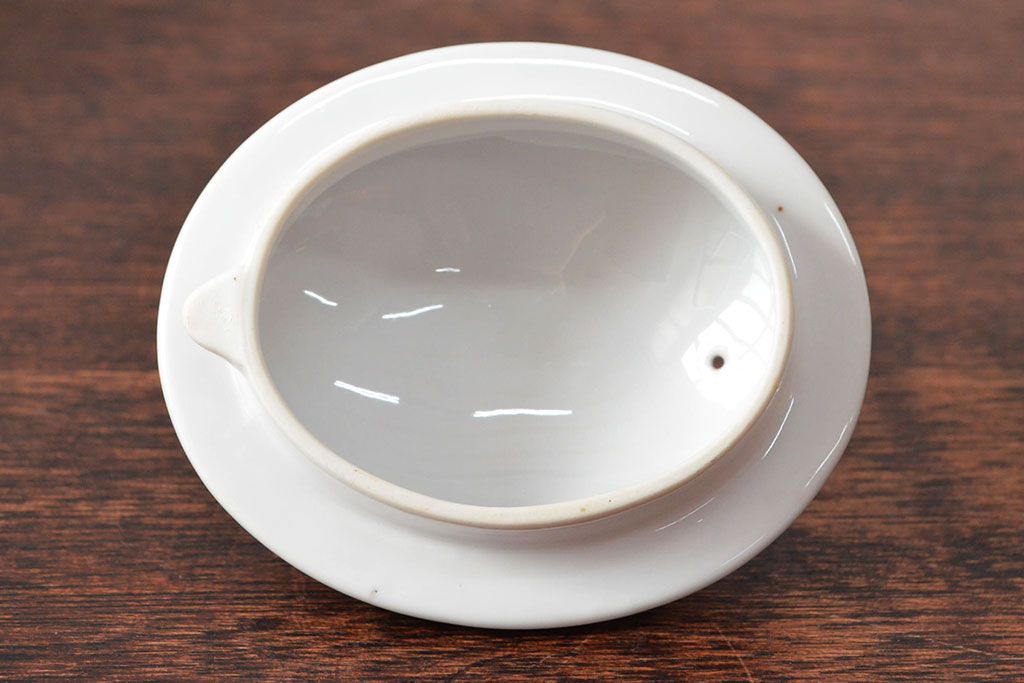 オールドノリタケ(日本陶器)　Noritake　ヤジロベー印　ポット・シュガー・クリーマー3点(洋食器)(R-052476)