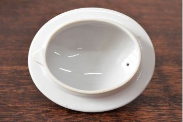 オールドノリタケ(日本陶器)　Noritake　ヤジロベー印　ポット・シュガー・クリーマー3点(洋食器)(R-052476)