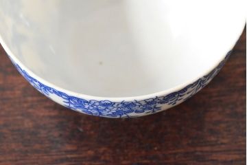 大正〜昭和初期　大日本庁桐造　花鳥図印判　カップ&ソーサー5客・カップ1点(R-052477)